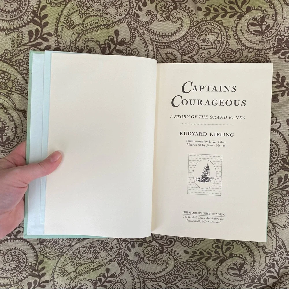 Vintage 1994 Readers Digest Edition of Captains Courageous by Rudyard Kipling - Picture 12 of 12